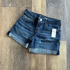 Gap kids jean shorts girls midi shorts size 6